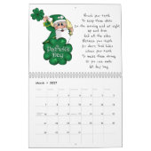 Weihnachtsmann themenorientiert kalender (Mär 2027)
