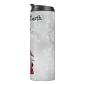 Weihnachtsmann Thermosbecher (Nach rechts gedreht)