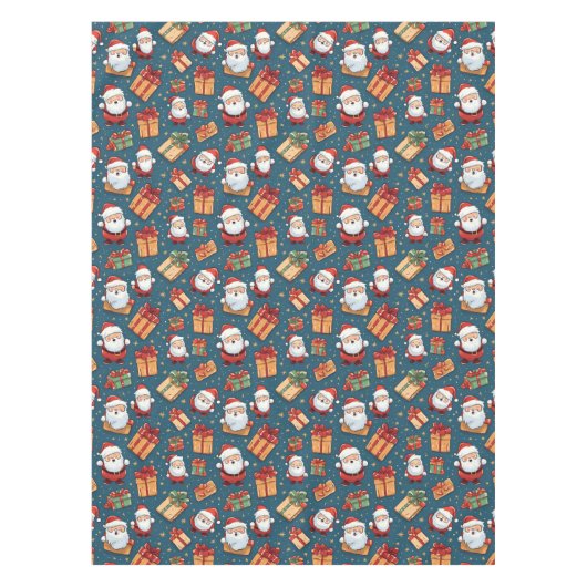Weihnachtsmann Tischdecke (Vorderseite)