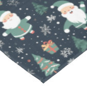 Weihnachtsmann Tischdecke (Schrägansicht)