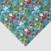 Weihnachtsmann-Tissue-Papier Seidenpapier (Ausschnitt)