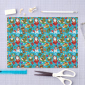 Weihnachtsmann-Tissue-Papier Seidenpapier (Handwerk)