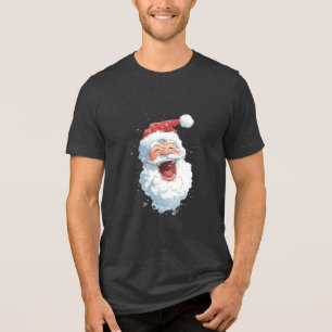 Weihnachtsmann  Tri-Blend shirt