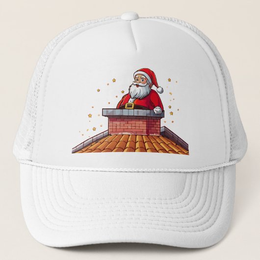 Weihnachtsmann Truckerkappe (Vorderseite)