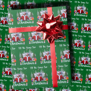 Weihnachtsmann Trump, ich werde für Weihnachtslust Geschenkpapier