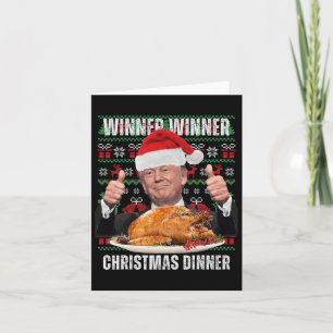 Weihnachtsmann Trump Spaß Funny Trump Xmas 4 Karte