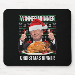 Weihnachtsmann Trump Spaß Funny Trump Xmas 4 Mousepad