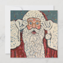Weihnachtsmann Überrascht