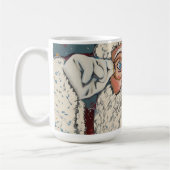 Weihnachtsmann überrascht kaffeetasse (Links)