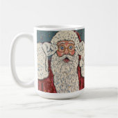 Weihnachtsmann überrascht kaffeetasse (Links)