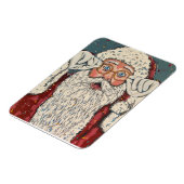 Weihnachtsmann überrascht magnet (Linke Seite)