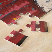 Weihnachtsmann Überrascht Puzzle (Seite)