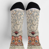 Weihnachtsmann überrascht socken (Oben)
