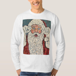 Weihnachtsmann überrascht T-Shirt