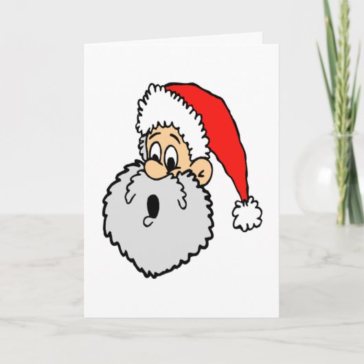 Weihnachtsmann überrascht Weihnachten als Weihnach (Vorderseite)