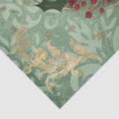 Weihnachtsmann und Feuertraum Seidenpapier (Detail)