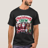 Weihnachtsmann und Freunde: Fröhliche Weihnachtsze T-Shirt (Vorderseite)