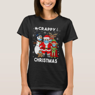 Weihnachtsmann und Freunde Spaß Jungs Kinder X T-Shirt