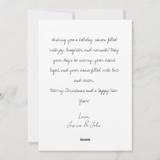 Weihnachtsmann und Freunde Weihnachtskarte Feiertagskarte