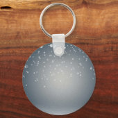 Weihnachtsmann und Freunde Weihnachtskarte Schlüsselanhänger (Rückseite)