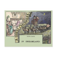 Weihnachtsmann und Kinder