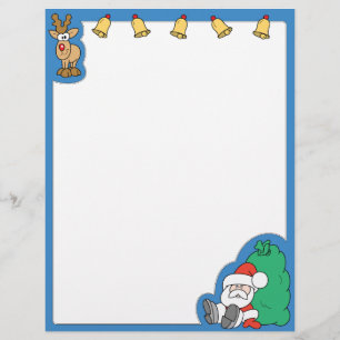 Weihnachtsmann und Reindeer