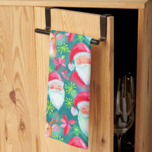 Weihnachtsmann und Rentiere