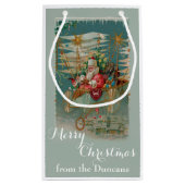 Weihnachtsmann und seine Phantastische Fliegmaschi Kleine Geschenktüte (Rückseite)