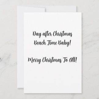 Weihnachtsmann und seine Ray-Bans - Heiraten Sie W Einladung