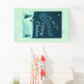 Weihnachtsmann und seine Rentiere Weihnachtsabend  Banner (Insitu)