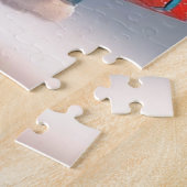 Weihnachtsmann und Snow Maiden feiern Weihnachten Puzzle (Seite)