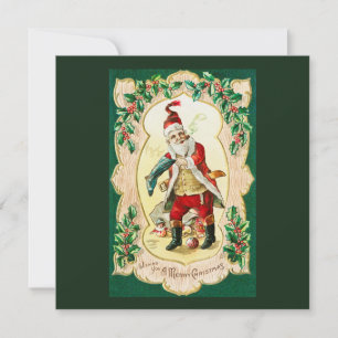 Weihnachtsmann und Weihnachten Vintage Kunst