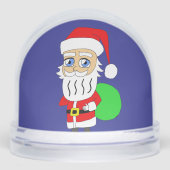 Weihnachtsmann und Weihnachtsschurke Schneekugeln (Vorderseite)