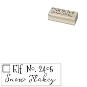 Weihnachtsmann Unterschrift Weihnachten / Gummi-Br Gummistempel (Stempel)