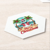 Weihnachtsmann Untersetzer (angewinkelt)