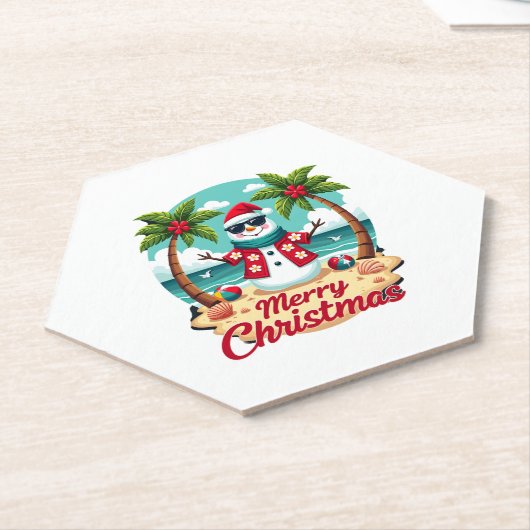 Weihnachtsmann Untersetzer (angewinkelt)