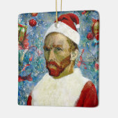 Weihnachtsmann, Van Gogh Keramikornament (Links)
