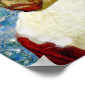 Weihnachtsmann, Van Gogh Poster (Ecke)