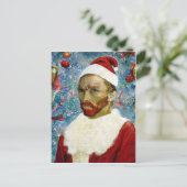 Weihnachtsmann, Van Gogh Postkarte (Stehend Vorderseite)