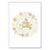 Weihnachtsmann, Van Gogh Tischnummer (Rückseite)