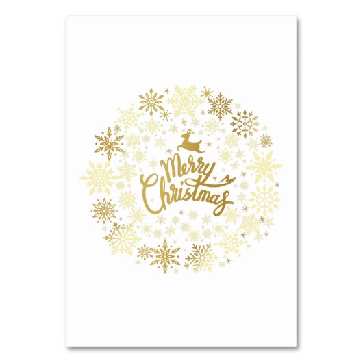 Weihnachtsmann, Van Gogh Tischnummer (Rückseite)