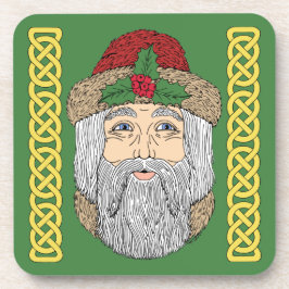 Weihnachtsmann/Vater Weihnachten Getränkeuntersetzer