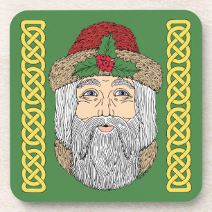 Weihnachtsmann/Vater Weihnachten Getränkeuntersetzer