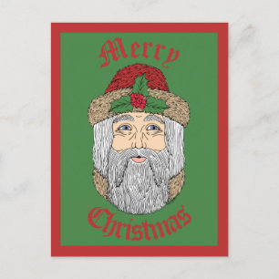 Weihnachtsmann/Vater Weihnachten Postkarte