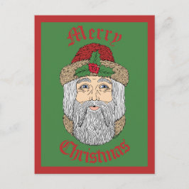 Weihnachtsmann/Vater Weihnachten Postkarte