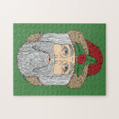 Weihnachtsmann/Vater Weihnachten Puzzle (Horizontal)