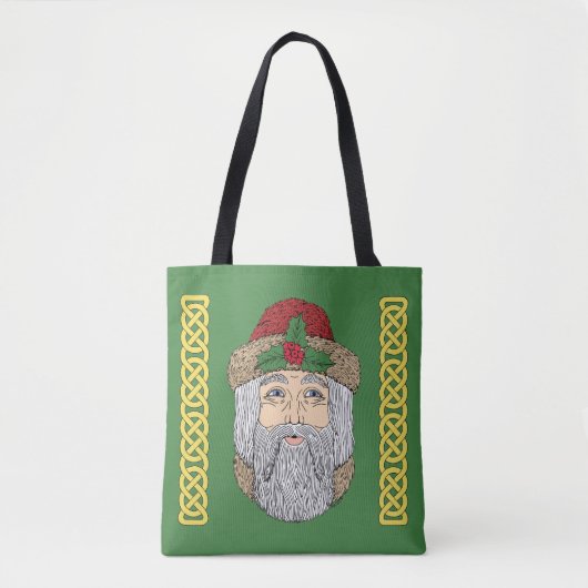 Weihnachtsmann/Vater Weihnachten Tasche (Vorderseite)