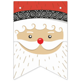 Weihnachtsmann-/Vater-Weihnachten Wimpelkette