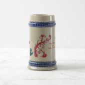 WEIHNACHTSMANN VINTAGE 2 BIERGLAS (Mittel)