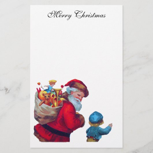WEIHNACHTSMANN VINTAGE 2 BRIEFPAPIER (Vorderseite)